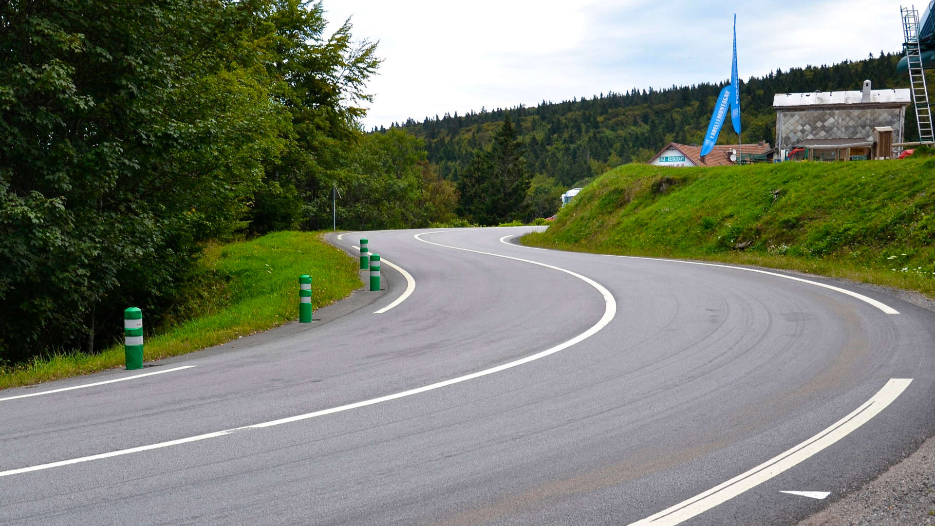 letter s col de la schlucht vogezen s-bocht