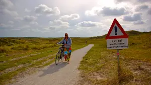 steile helling gevaarlijke afdaling vlieland