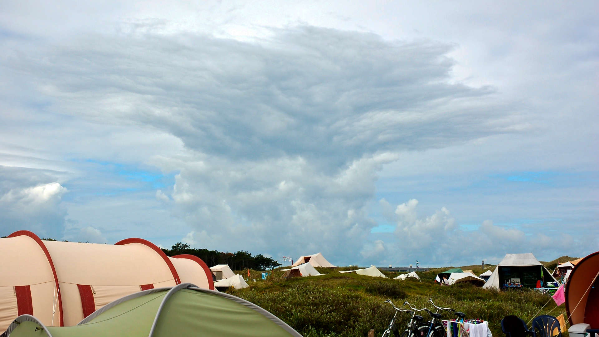 donderwolk camping stortemelk vlieland