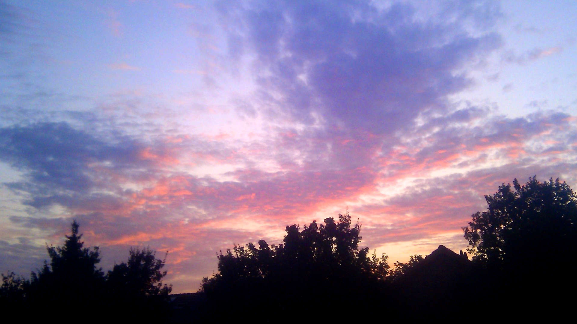 regen in de sloot rode wolden zonsondergang