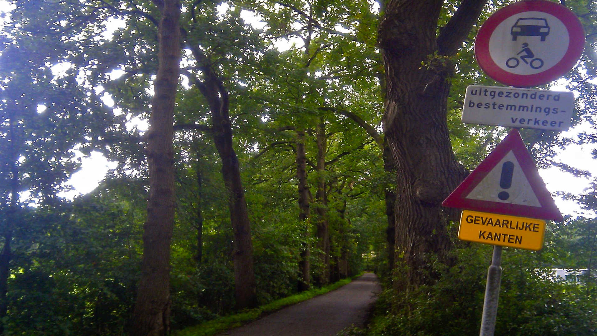 gevaarlijke kanten blankensteinweg meppel