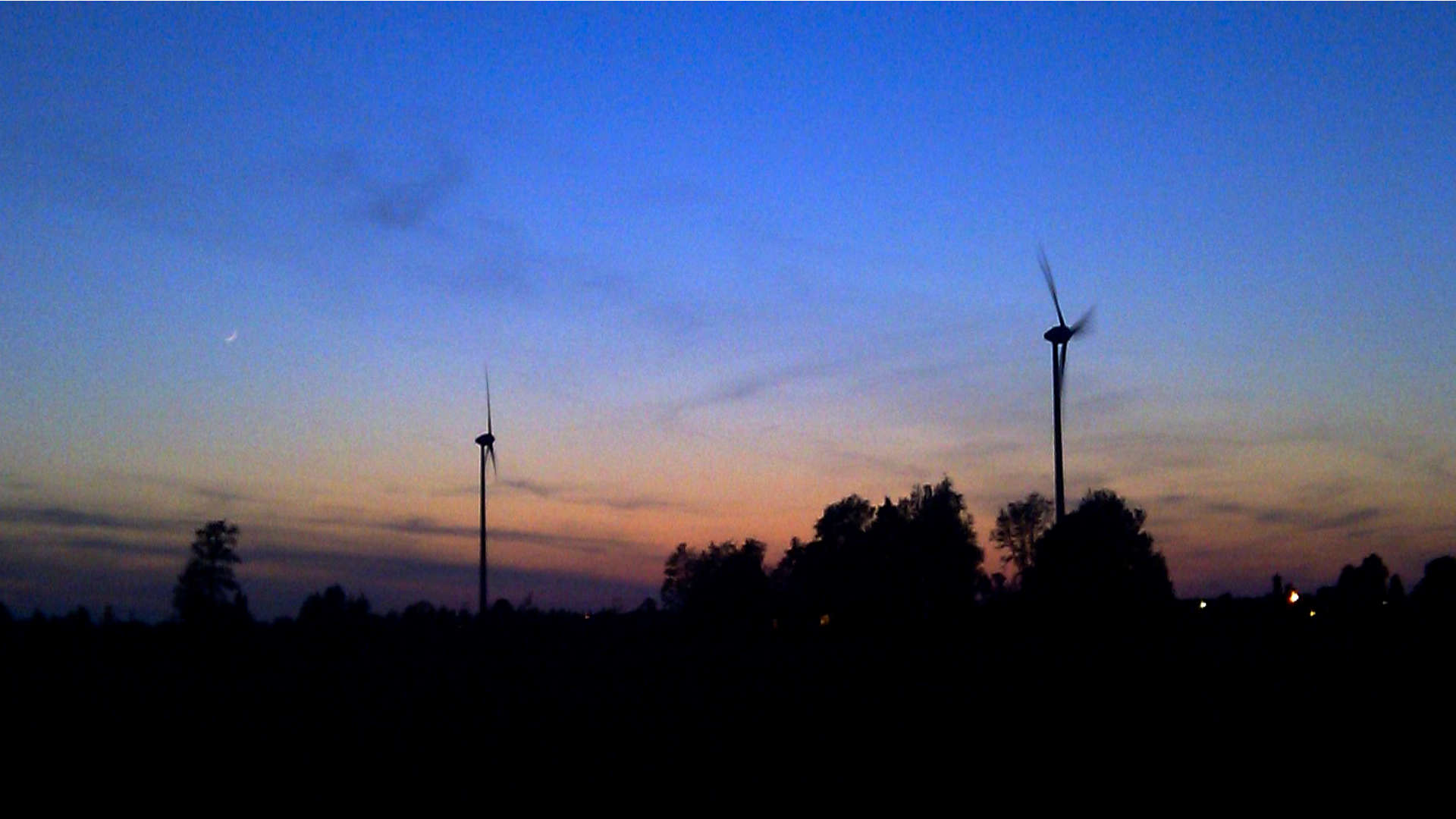 lichtmis windmolen zonsondergang