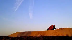 raadplaat zandwinput zandhoop