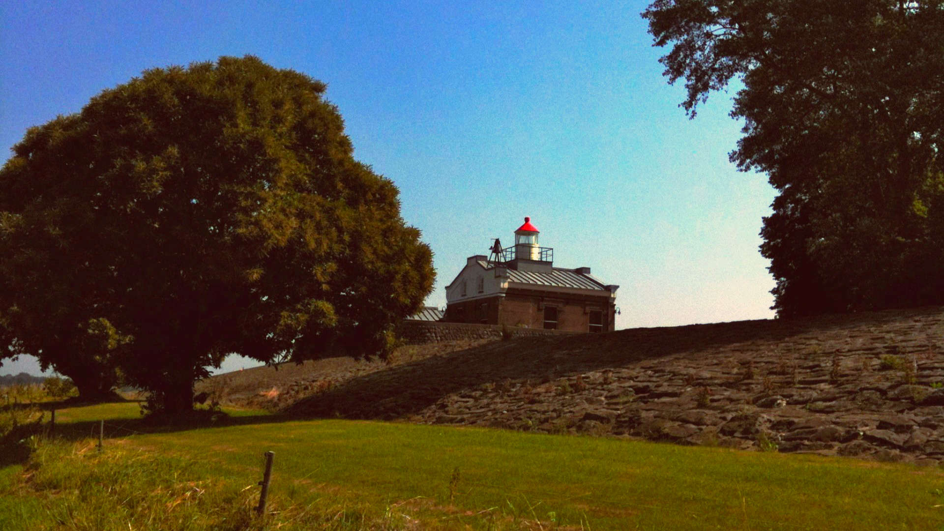 drooggevallen oud-kraggenburg vuurtoren