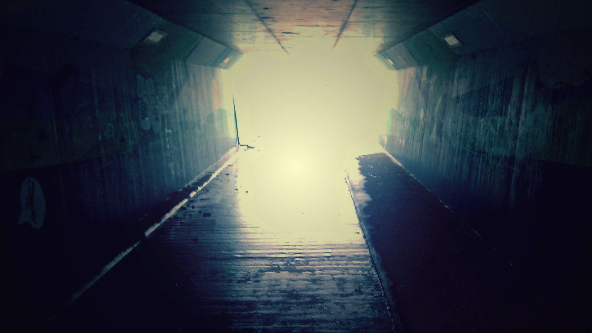 aanwezig afwezig tunnel licht