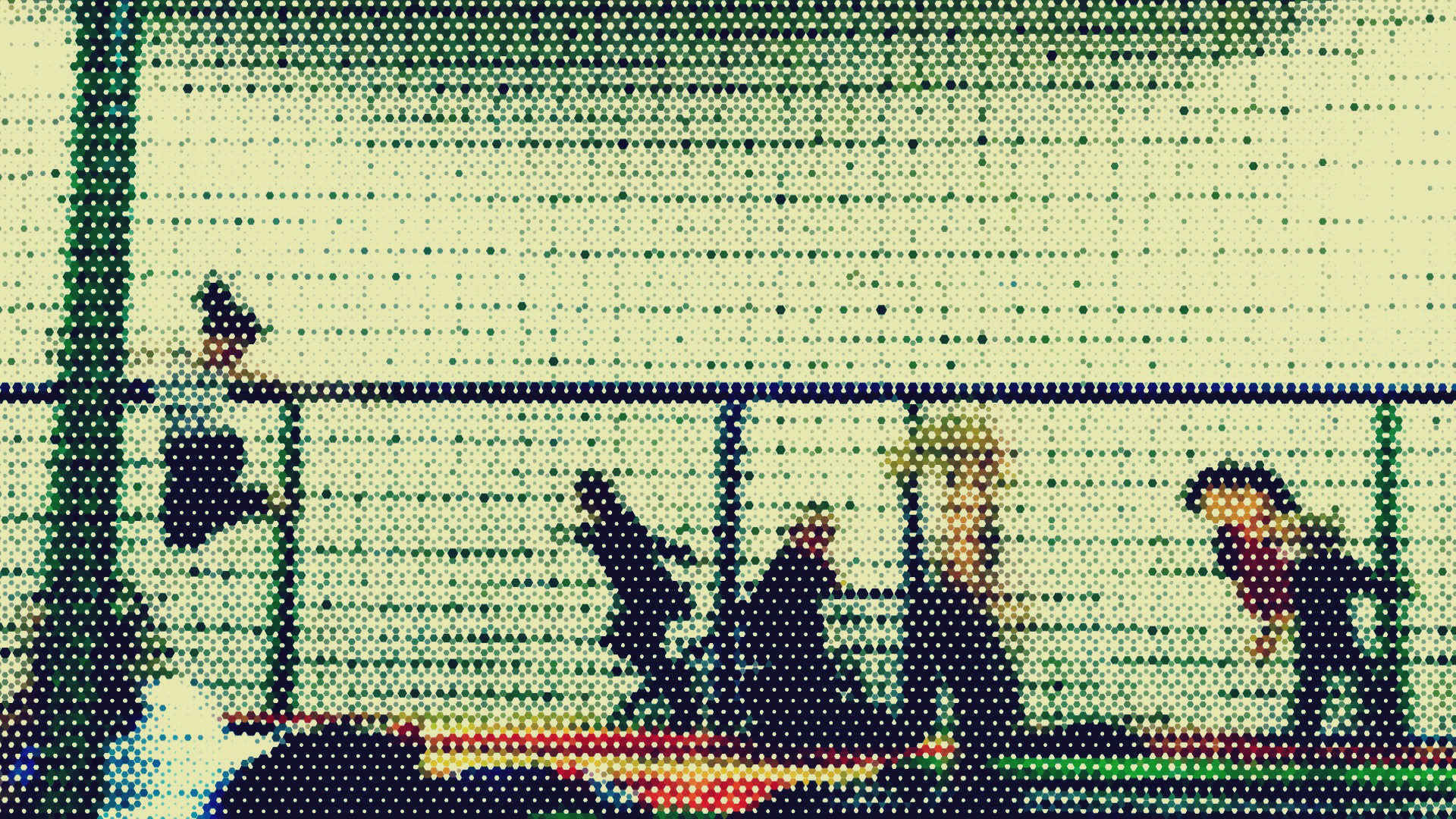 zenoefeningen ballorig trampoline springen