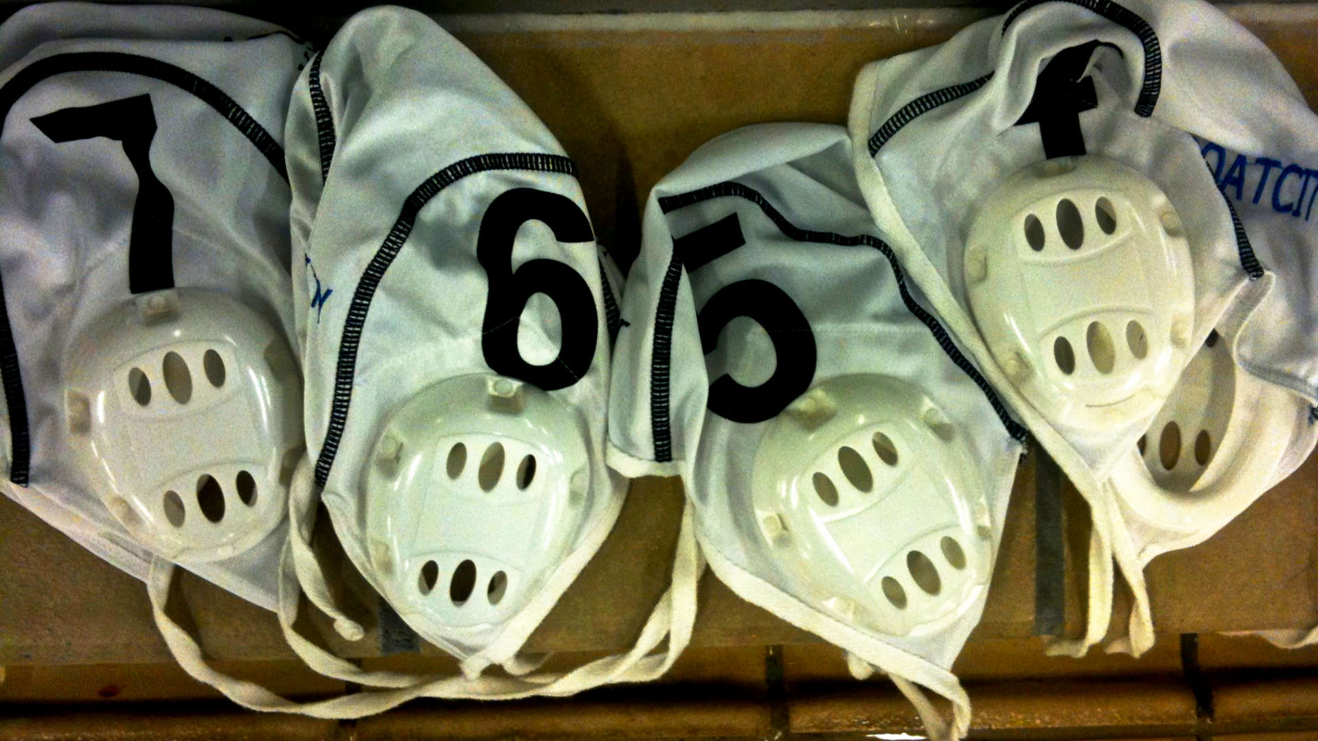 rangschikking waterpolocaps