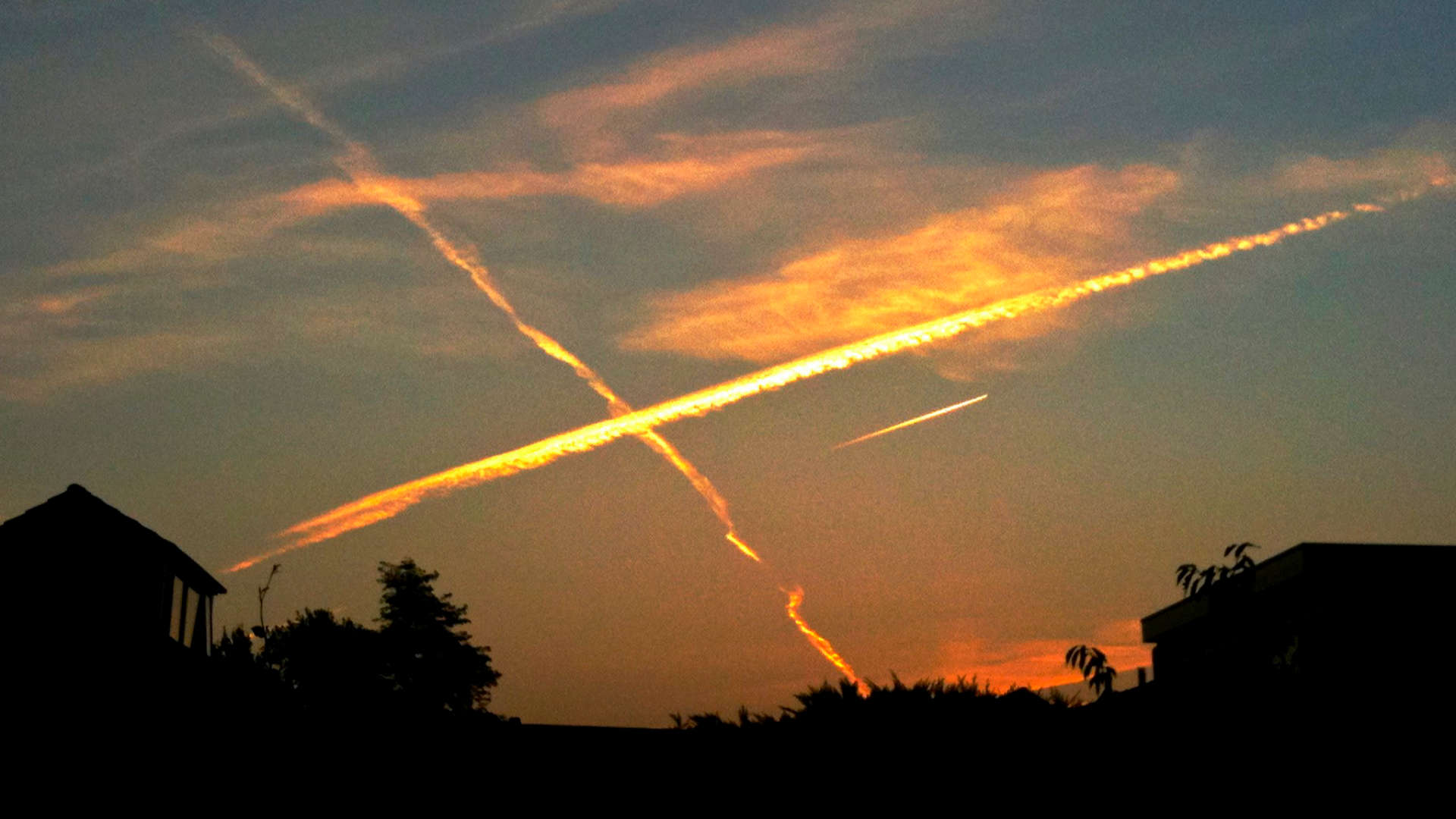 zonsopkomst in de herfst