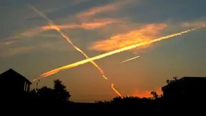 zonsopkomst in de herfst