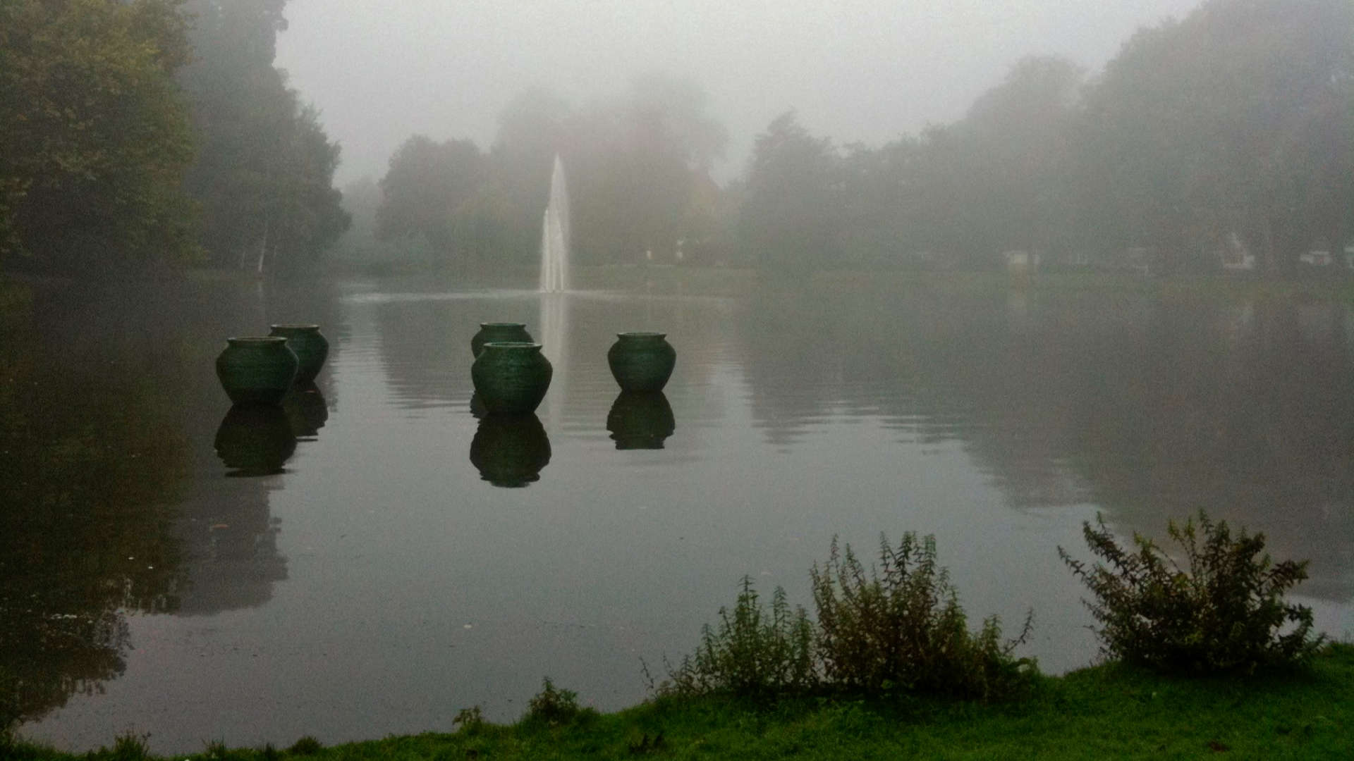 ochtendmist mist nevel wilhelminapark