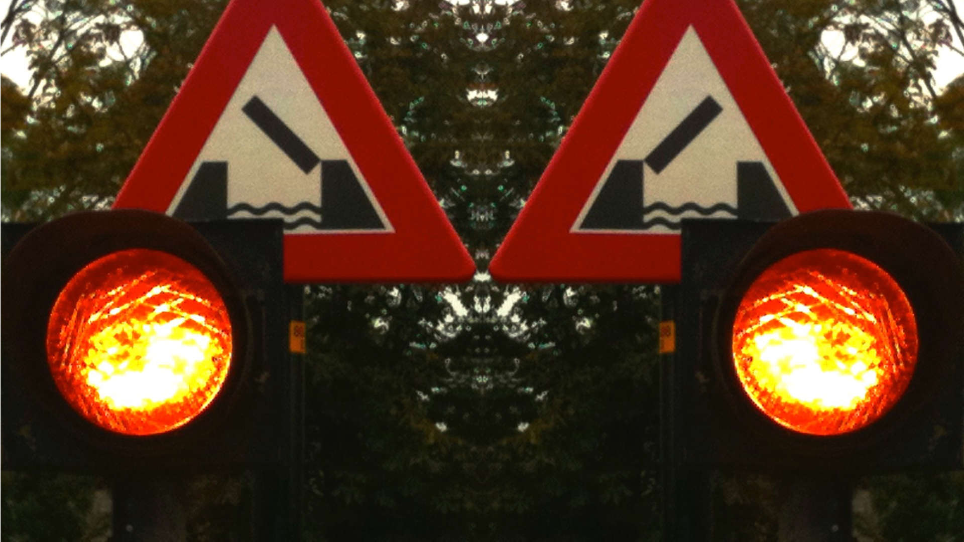 verkeerde rij brug stoplicht