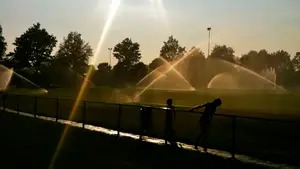 waterig toetje sproeier