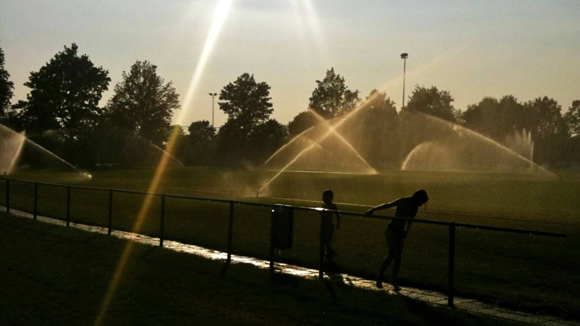 waterig toetje sproeier
