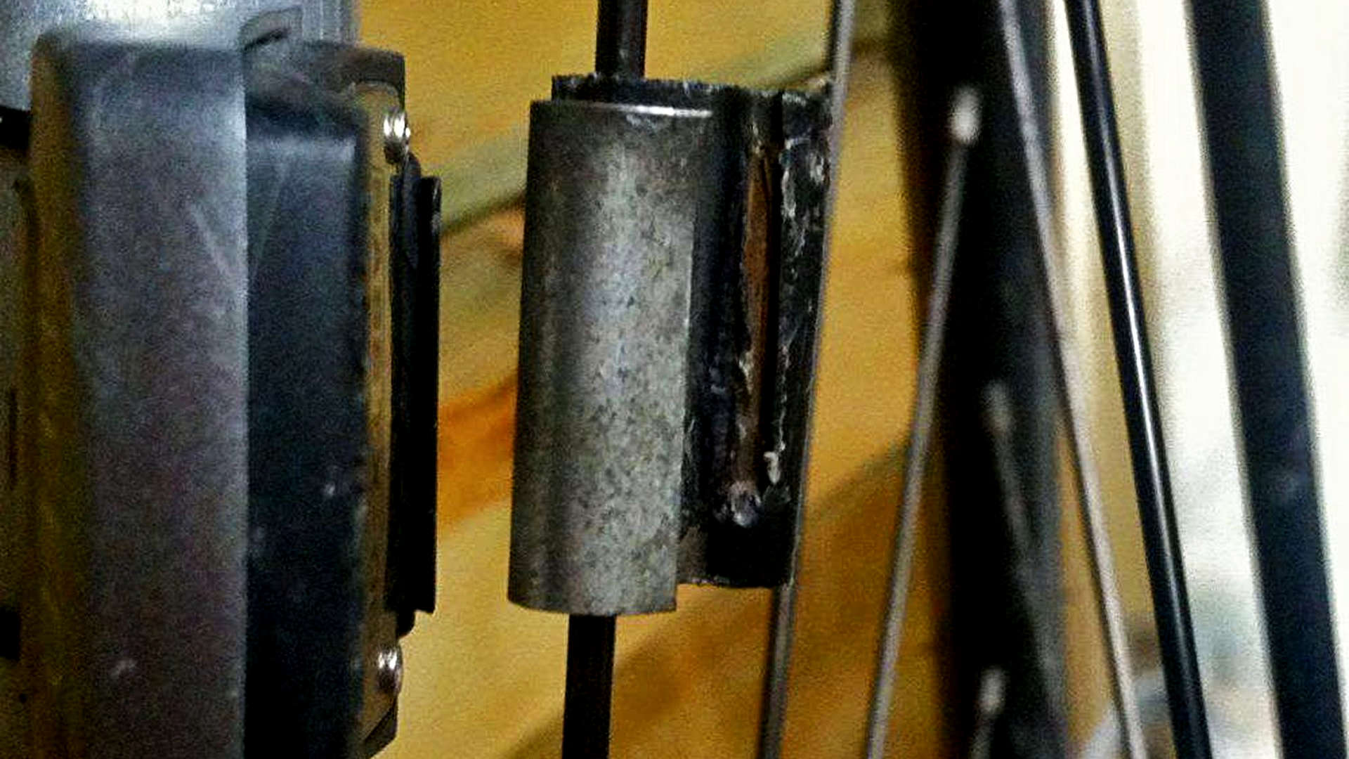 fietstechniek loopt spaak