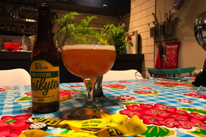 Vastbijter Medaille Two Rivers Marathon