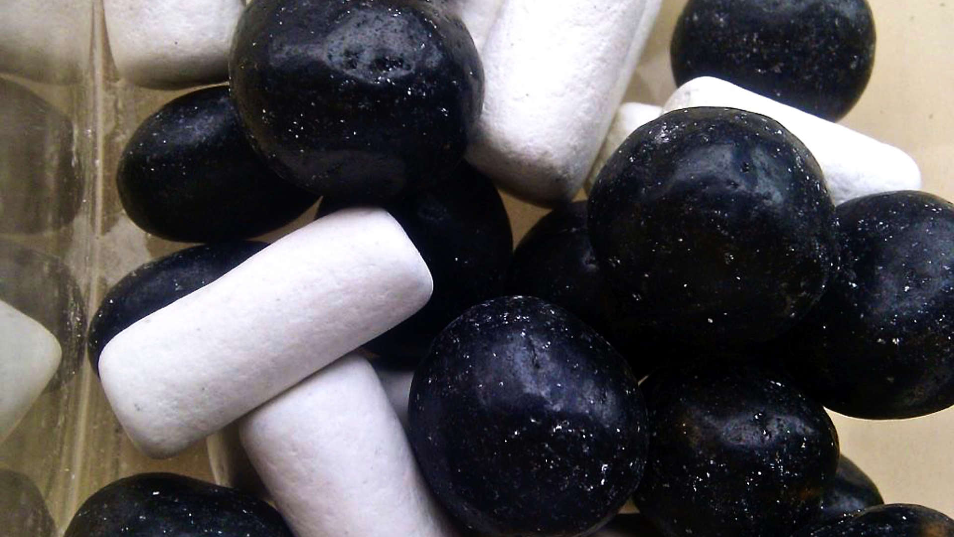 drop snoep zwartwit zwart wit