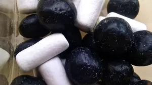 drop snoep zwartwit zwart wit