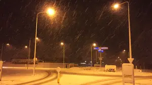 rotonde winter sneeuw