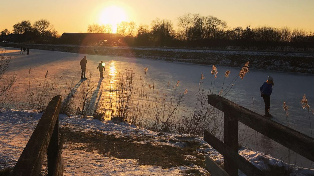 zonsondergang-ijspret-berggierslanden